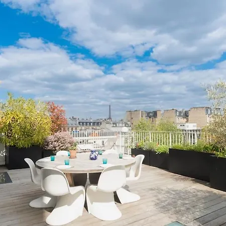 Eiffel Tower Penthouse Appartamento Parigi